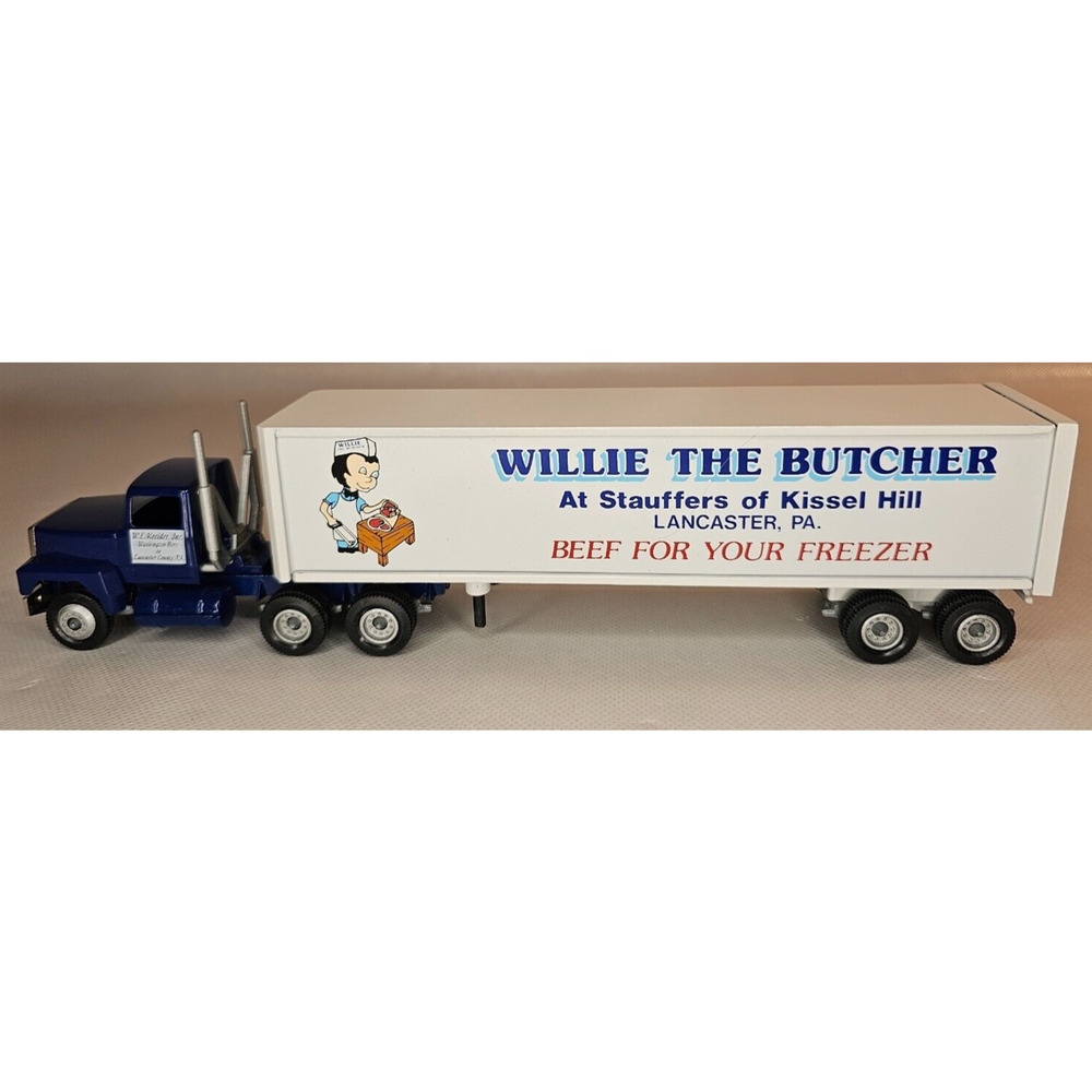 Willie The Butcher Lancaster, PA Winross Diecast Truck In Winross Box